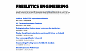 Freeletics.engineering thumbnail