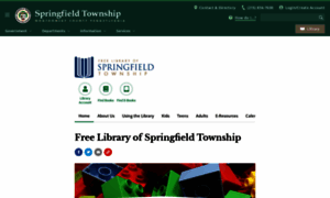 Freelibraryofspringfieldtownship.org thumbnail