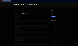 Freelivetvstream.blogspot.com thumbnail