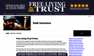 Freelivingtrust.com thumbnail