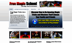 Freemagicschool.com thumbnail