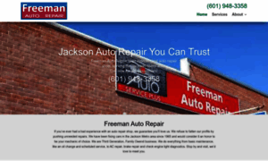 Freemanautorepair.com thumbnail