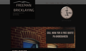 Freemanbricklaying.com.au thumbnail