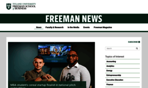 Freemannews.tulane.edu thumbnail