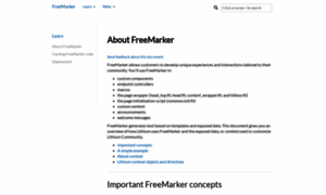 Freemarker-docs-portal.lithium.com thumbnail