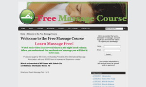 Freemassagecourse.com thumbnail