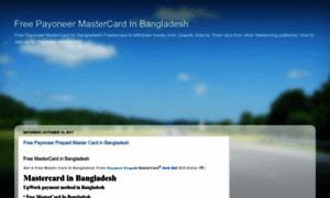 Freemastercardforbangladesh.blogspot.com thumbnail