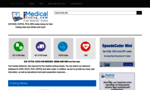 Freemedicalcoding.com thumbnail