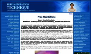 Freemeditations.com thumbnail