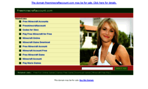 Freeminecraftaccount.com thumbnail
