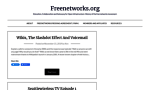 Freenetworks.org thumbnail