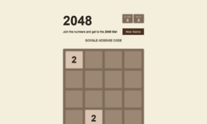 Freeonline2048game.blogspot.com thumbnail