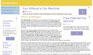 Freeonlinefaxing.net thumbnail