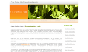 Freeonlinejobs.co.in thumbnail