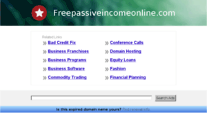 Freepassiveincomeonline.com thumbnail