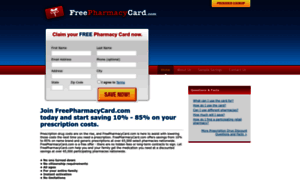 Freepharmacycard.com thumbnail