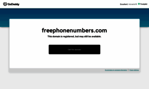 Freephonenumbers.com thumbnail