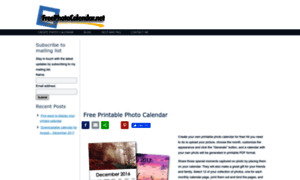 Freephotocalendar.net thumbnail