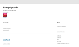 Freephpcode.org thumbnail