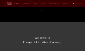 Freeportchristianacademy.org thumbnail