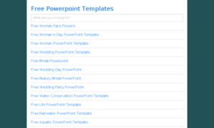 Freepowerpointtemplates.us thumbnail