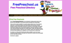 Freepreschool.us thumbnail