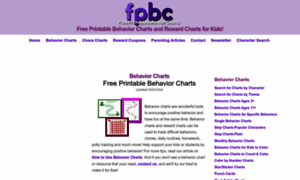 Freeprintablebehaviorcharts.com thumbnail