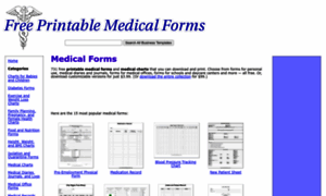 Freeprintablemedicalforms.com thumbnail