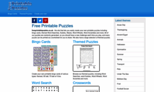 Freeprintablepuzzles.co.uk thumbnail