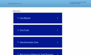 Freeproductfinder.com thumbnail