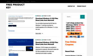 Freeproductkeys.com thumbnail