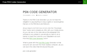 Freepsncodesgenerator2015.wordpress.com thumbnail