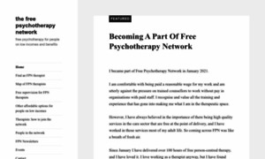 Freepsychotherapynetwork.com thumbnail