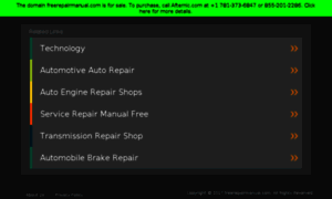 Freerepairmanual.com thumbnail