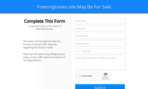 Freeringtones.site thumbnail
