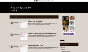 Freeshedplans8x8online.blogspot.com thumbnail
