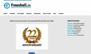 Freeshell.de thumbnail