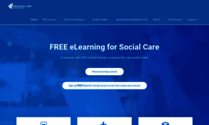 Freesocialcarelearning.co.uk thumbnail