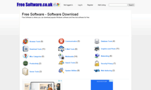 Freesoftware.co.uk thumbnail