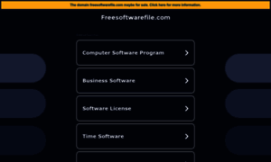 Freesoftwarefile.com thumbnail