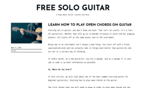 Freesologuitar.com thumbnail