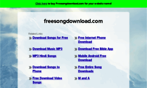 Freesongdownload.com thumbnail