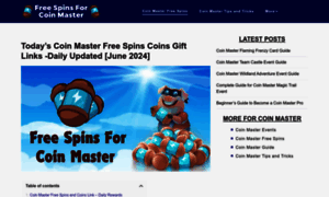 Freespinsforcoinmaster.com thumbnail