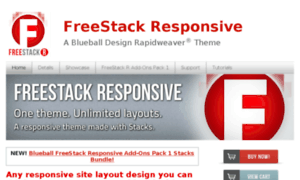 Freestackresponsive.blueballdesign.com thumbnail