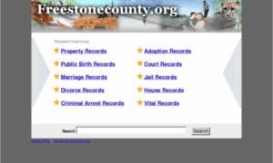 Freestonecounty.org thumbnail