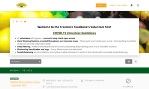 Freestorefoodbank.volunteerhub.com thumbnail