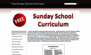 Freesundayschoolcurriculum.weebly.com thumbnail