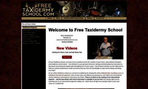 Freetaxidermyschool.com thumbnail