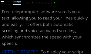 Freetelepromptersoftware.com thumbnail