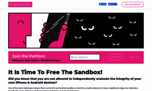 Freethesandbox.org thumbnail